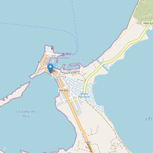 Thumbnail Mapa de supermercados en la Savina