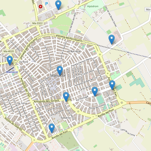 Thumbnail Mapa de supermercados en Manacor