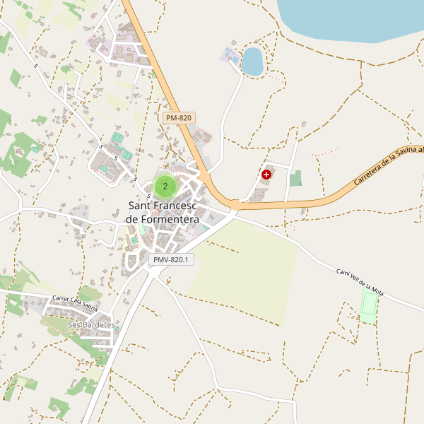 Thumbnail Mapa de supermercados en Sant Francesc de Formentera