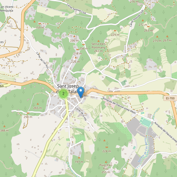 Thumbnail Mapa de supermercados en Sant Josep de sa Talaia