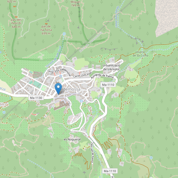 Thumbnail Mapa de supermercados en Valldemossa