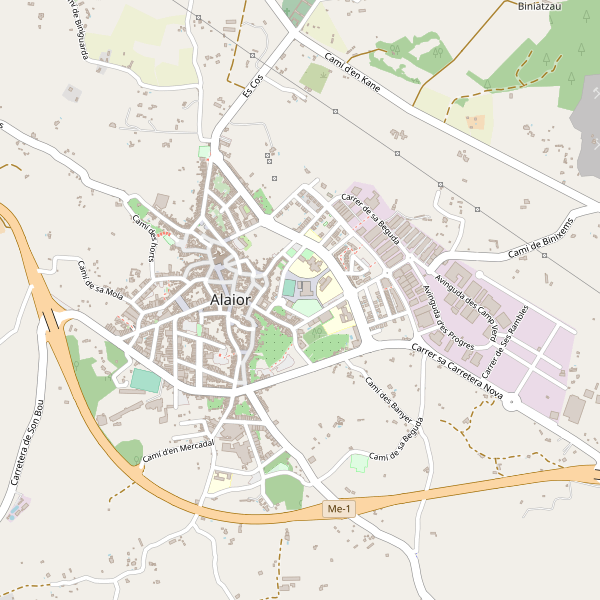 Mapa de taxi en Alaior Thumbnail