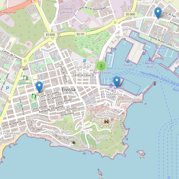 Mapa de taxi en Eivissa Thumbnail