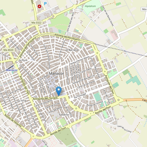 Mapa de taxi en Manacor Thumbnail