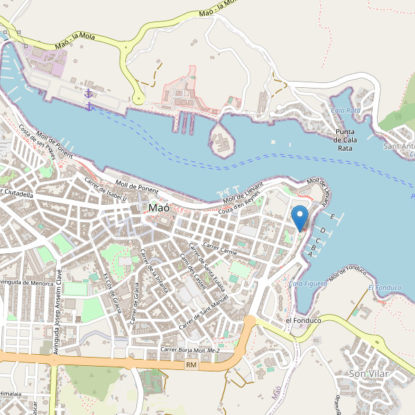 Mapa de taxi en Maó Thumbnail