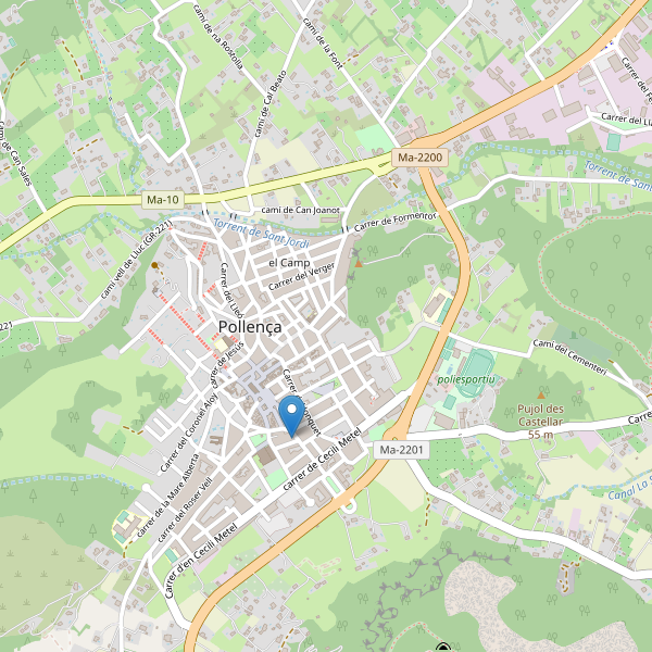 Mapa de taxi en Pollença Thumbnail