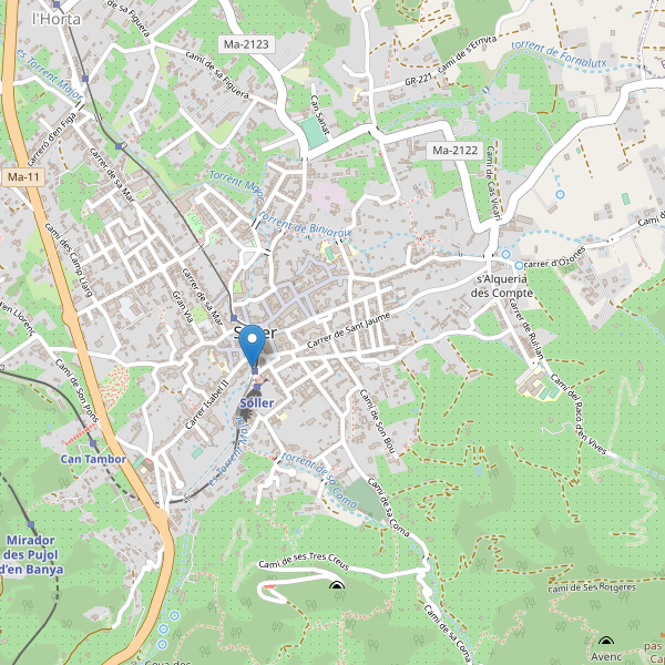 Mapa de taxi en Sóller Thumbnail