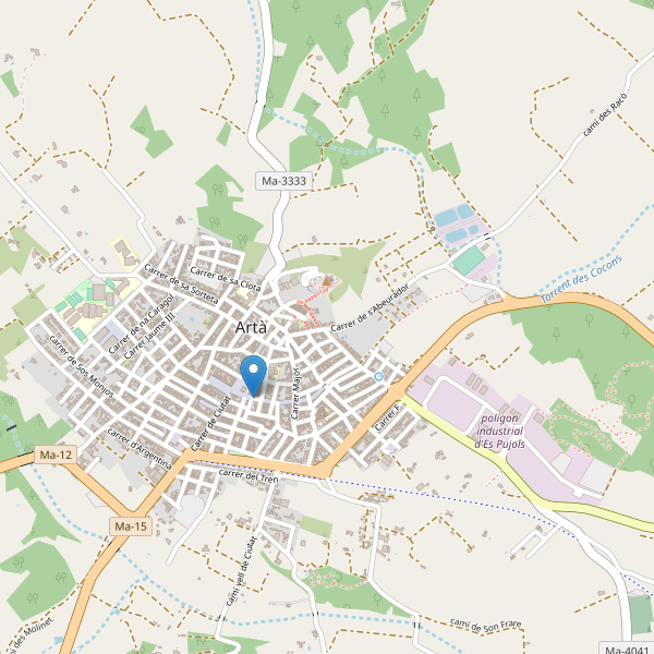 Thumbnail Mapa de teatros en Artà