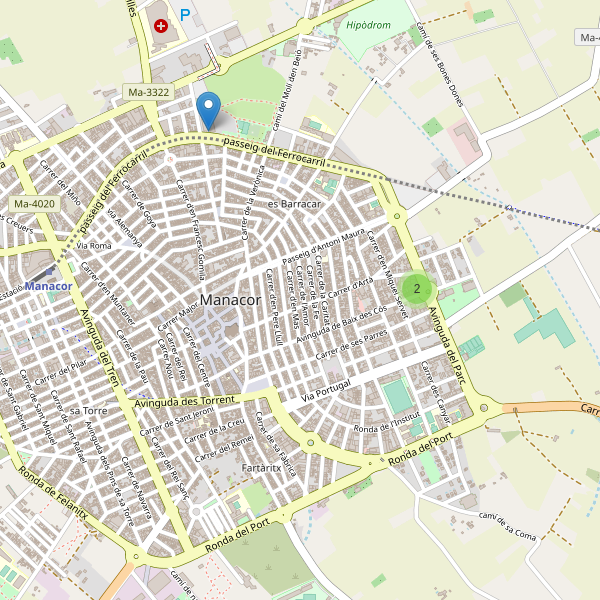 Thumbnail Mapa de teatros en Manacor