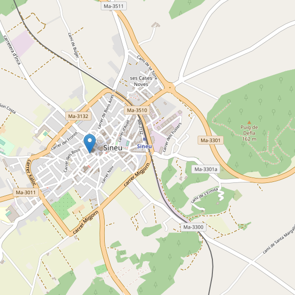 Thumbnail Mapa de teatros en Sineu