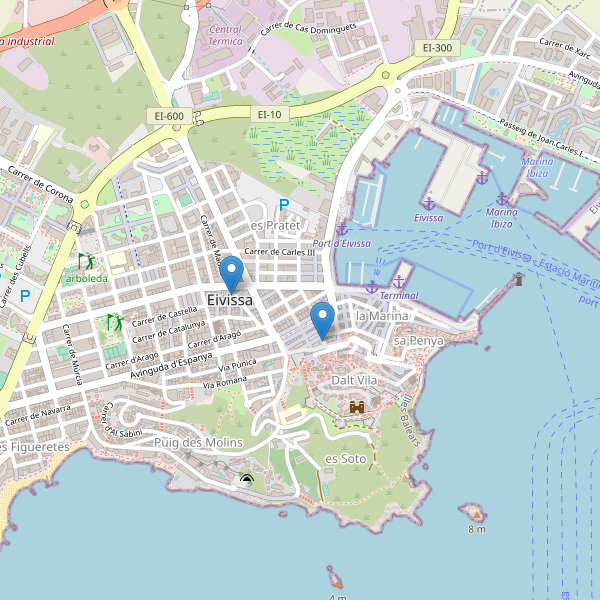 Mapa de telefonos en Eivissa Thumbnail