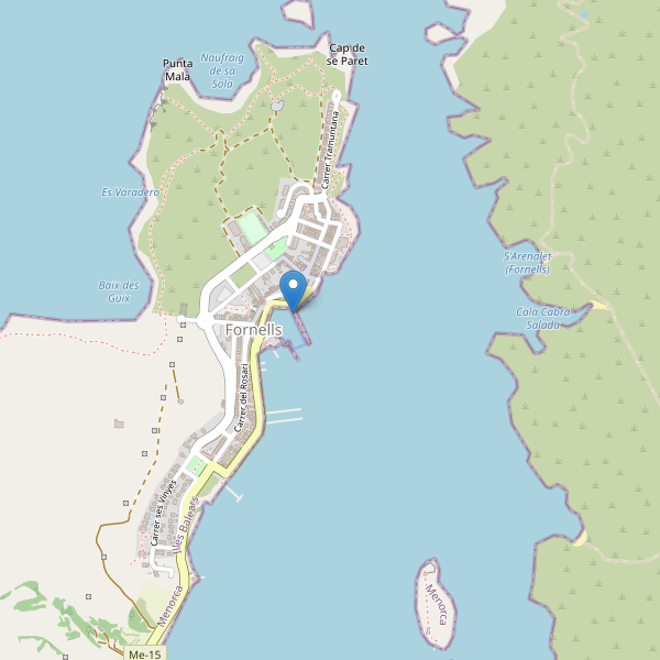 Mapa de telefonos en Fornells Thumbnail