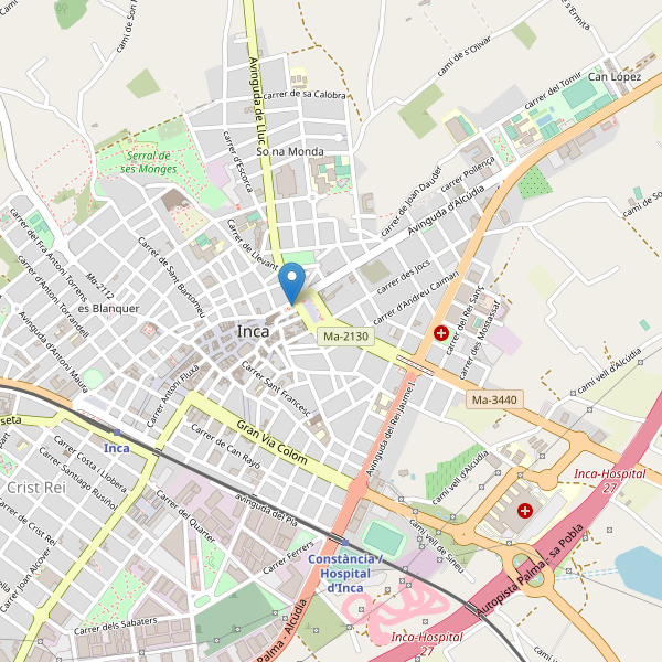 Mapa de telefonos en Inca Thumbnail