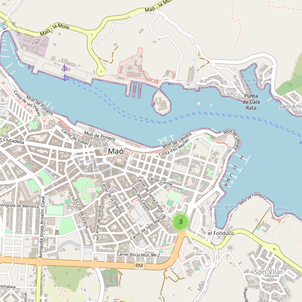 Mapa de telefonos en Maó Thumbnail