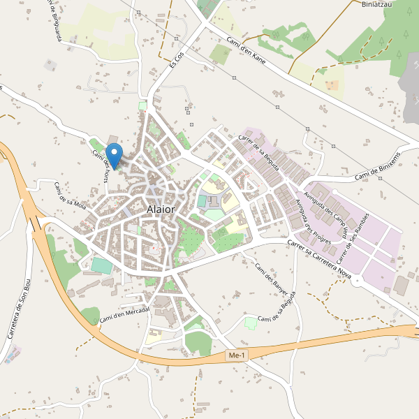 Mapa de vistas en Alaior Thumbnail