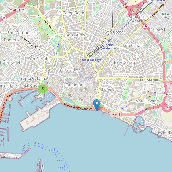 Mapa de vistas en Palma Thumbnail