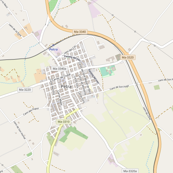 Mapa de vistas en Petra Thumbnail