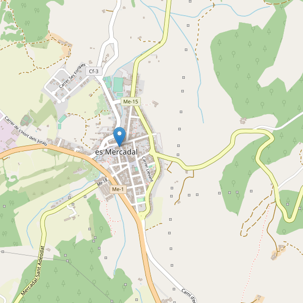 Mapa de zapatos en es Mercadal Thumbnail