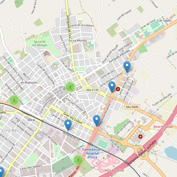 Mapa de zapatos en Inca Thumbnail