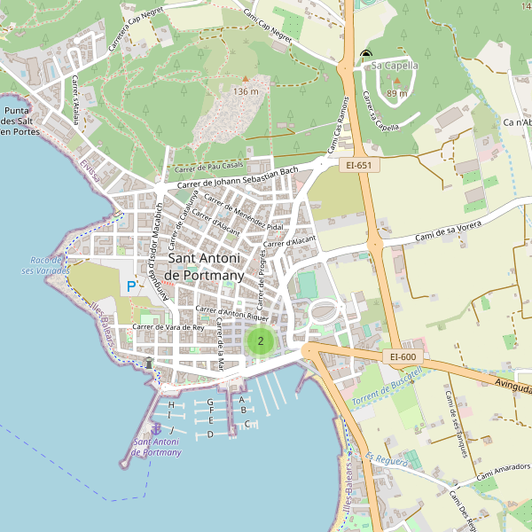 Mapa de zapatos en Sant Antoni de Portmany Thumbnail