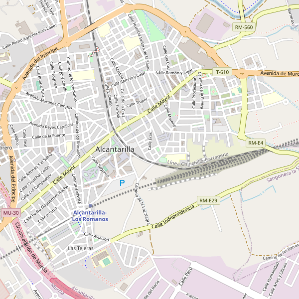 Mapa de aparcamientos-bicicletas en Alcantarilla Thumbnail