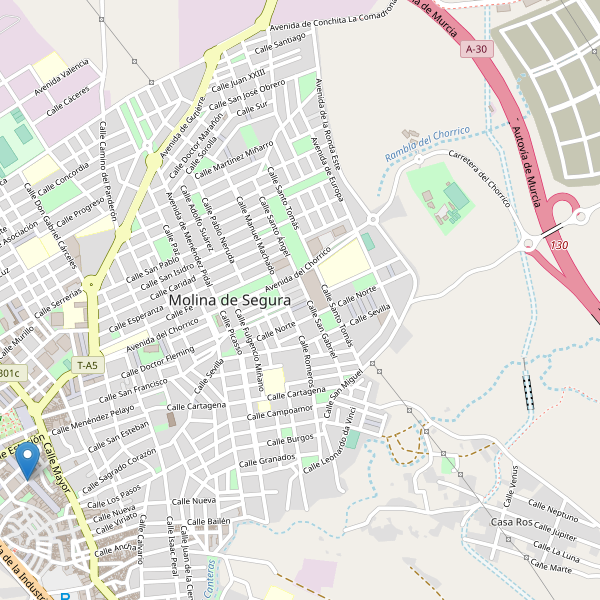 Mapa de bares en Molina de Segura Thumbnail