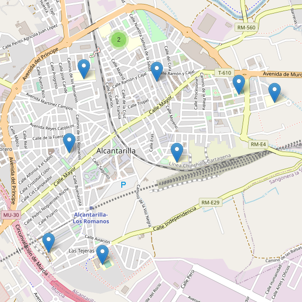 Mapa de escuelas en Alcantarilla Thumbnail