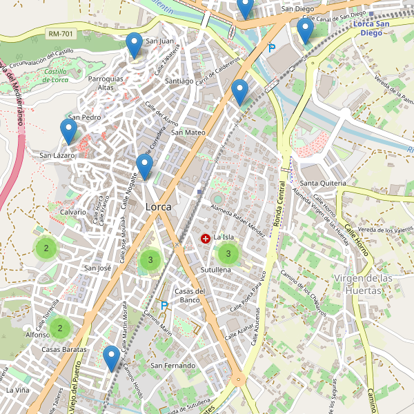 Mapa de escuelas en Lorca Thumbnail