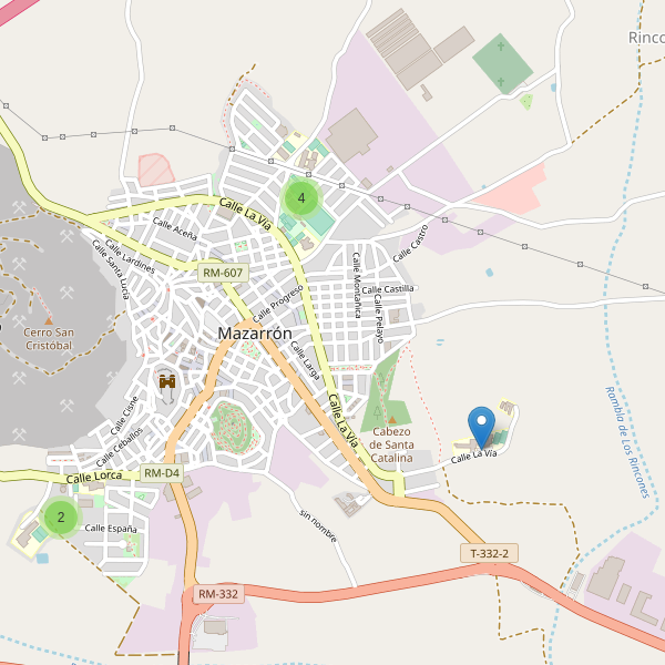 Mapa de escuelas en Mazarrón Thumbnail