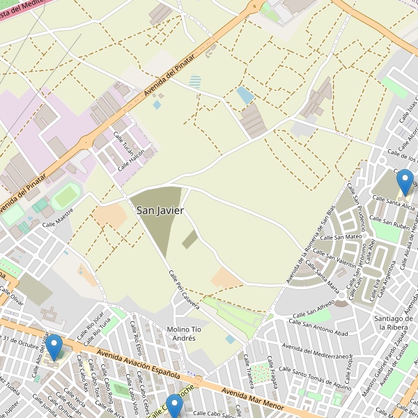 Mapa de escuelas en San Javier Thumbnail