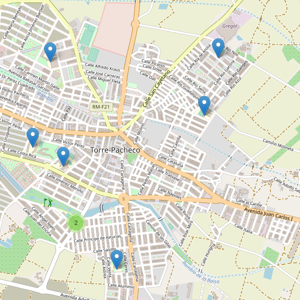 Mapa de escuelas en Torre-Pacheco Thumbnail
