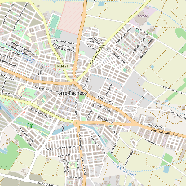 Mapa de estaciones en Torre-Pacheco Thumbnail