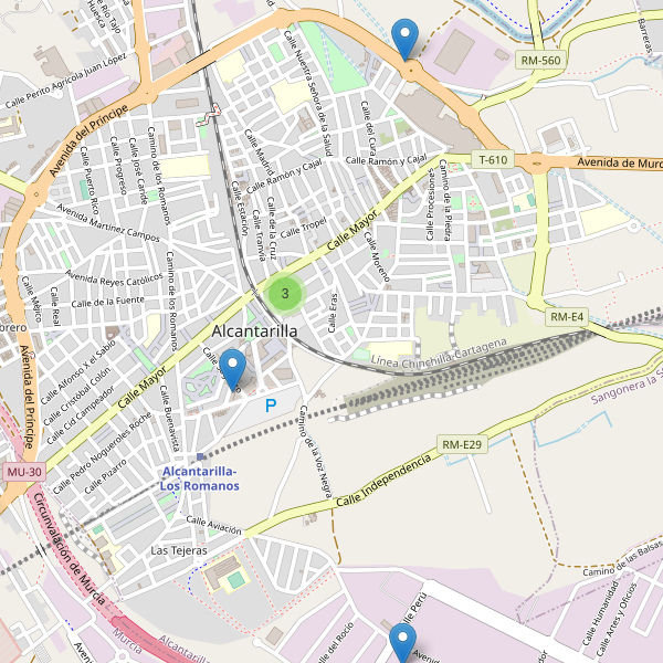 Thumbnail Mapa de restaurantes en Alcantarilla