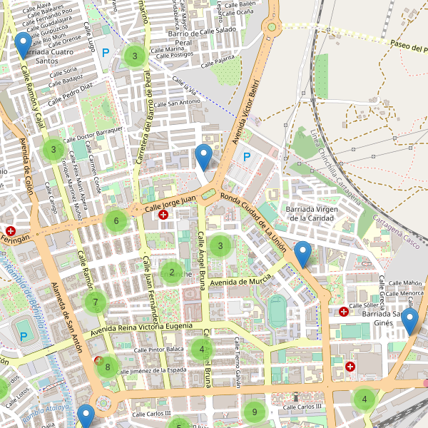 Thumbnail Mapa de restaurantes en Cartagena