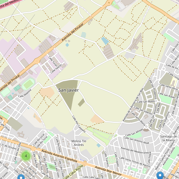 Thumbnail Mapa de restaurantes en San Javier