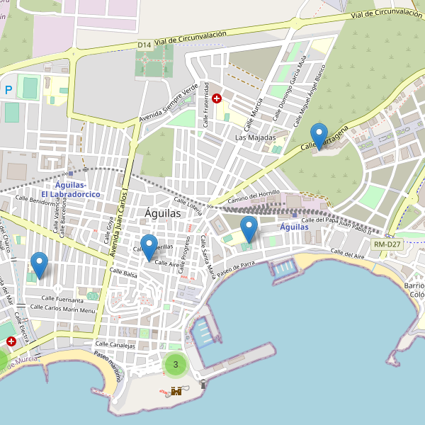 Thumbnail Mapa de restaurantes en Águilas