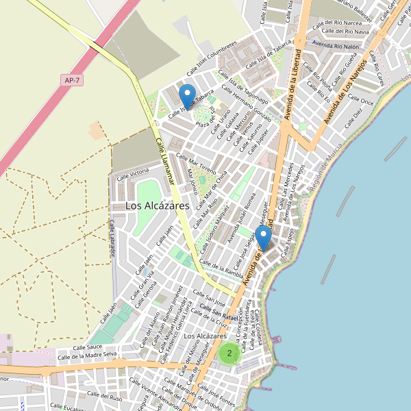 Mapa de ropa en Los Alcázares Thumbnail