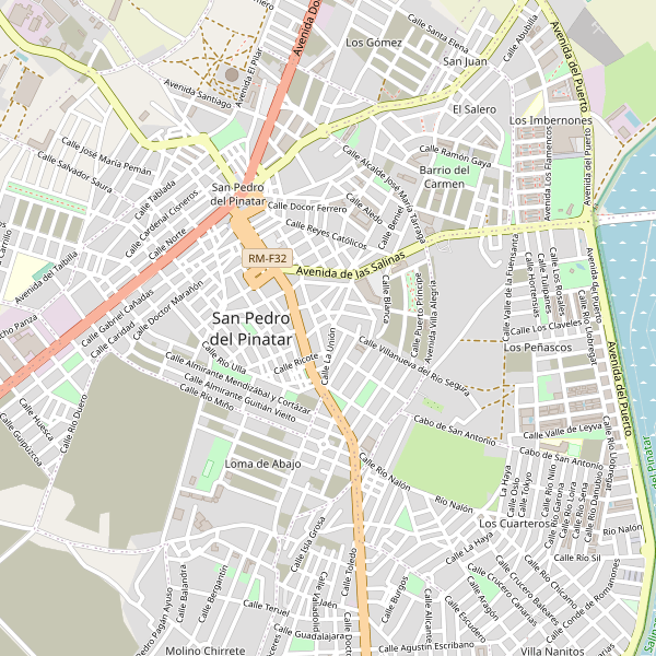 Mapa de taxi en San Pedro del Pinatar Thumbnail