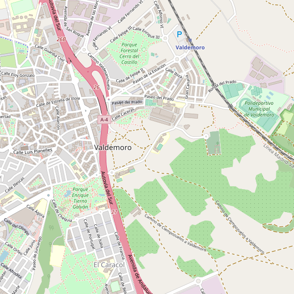 Mapa de aparcamientos-bicicletas en Valdemoro Thumbnail