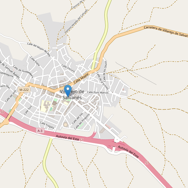 Mapa de aparcamientos-bicicletas en Villarejo de Salvanés Thumbnail