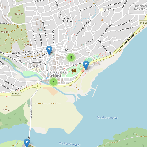 Thumbnail Mapa de aparcamientos en Manzanares el Real