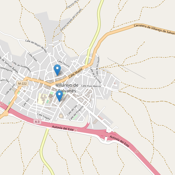 Thumbnail Mapa de aparcamientos en Villarejo de Salvanés