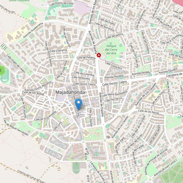 Mapa de aseos en Majadahonda Thumbnail