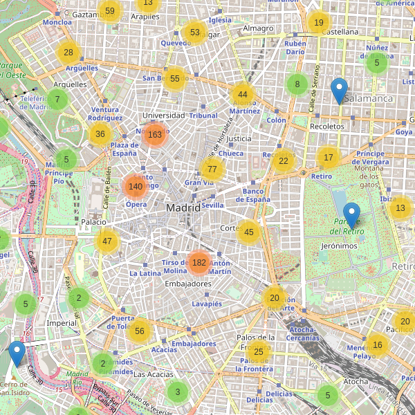 Mapa de bares en Madrid Thumbnail