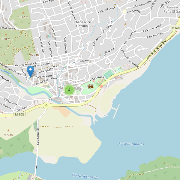 Mapa de bares en Manzanares el Real Thumbnail