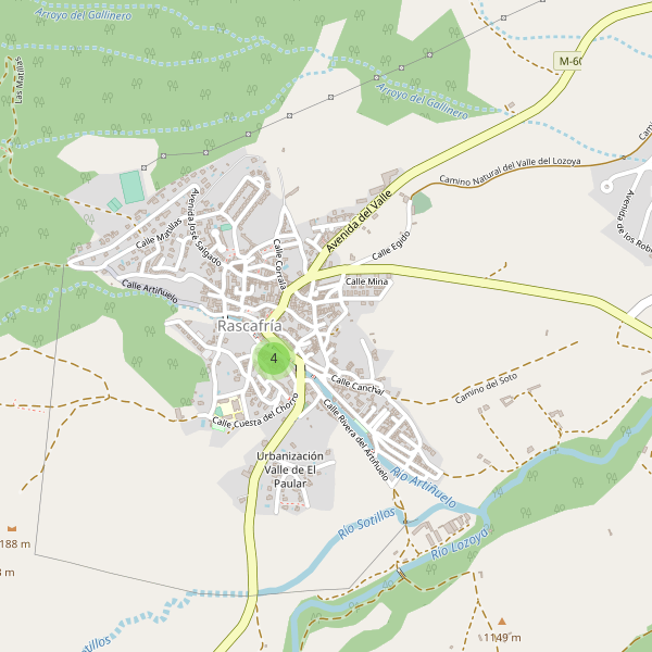 Mapa de bares en Rascafría Thumbnail