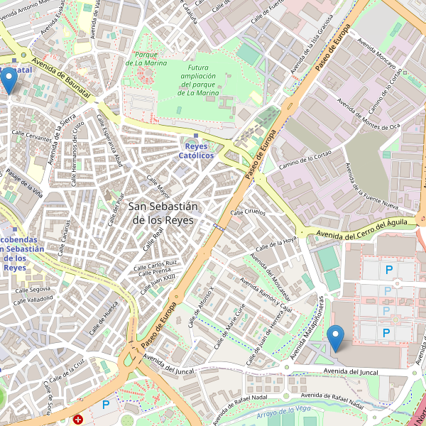 Mapa de bares en San Sebastián de los Reyes Thumbnail