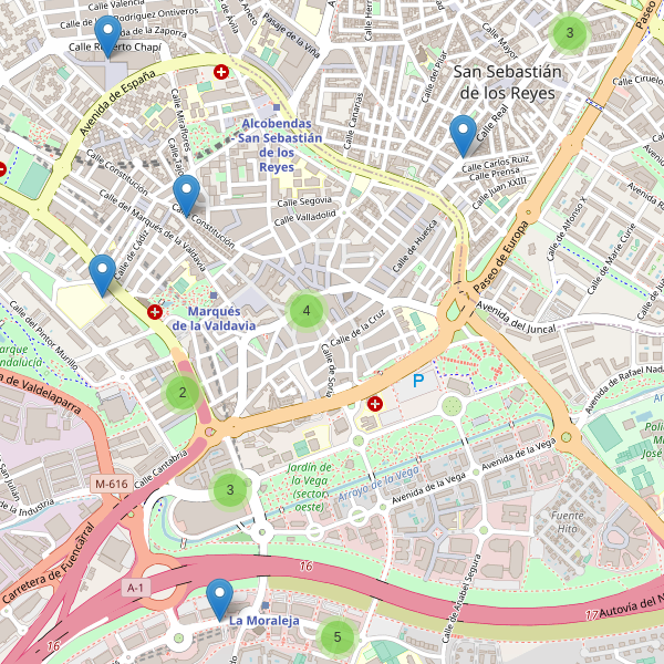 Mapa de cajeros-automaticos en Alcobendas Thumbnail