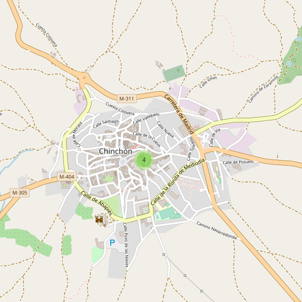 Mapa de cajeros-automaticos en Chinchón Thumbnail