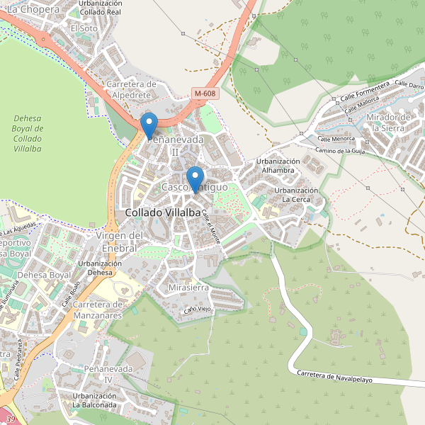 Mapa de cajeros-automaticos en Collado Villalba Thumbnail